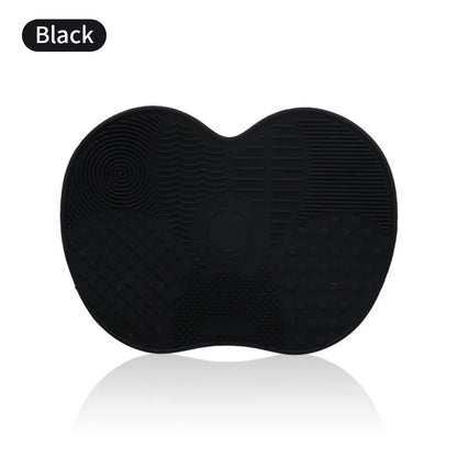 Silicone Makeup Brush Cleaner Mat Cosmetics Brush Cleaning Tool Mat Professional Eyeshadow Foundation Brush Cleaner Mat Makeup