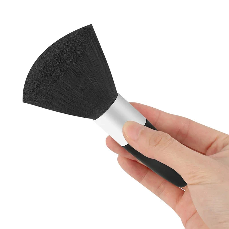 New Soft Neck Face Duster Barber Black Beard Brushes Hair Cleaning Hairbrush Salon Cutting Hairdressing Styling Makeup Tools